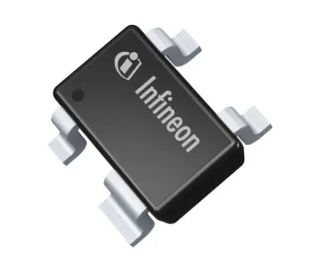 Produktfoto 1 von Infineon Oberfläche HF-Transistor NPN 20 V / 80 mA, SOT-23 3-Pin
