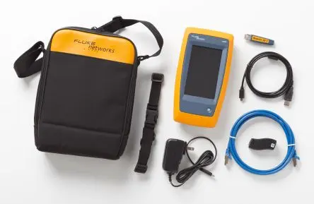 Produktfoto 1 von Fluke Networks LinkIQ Netzwerktester Tonsignal, Kabelprüfgerät, RJ45 RJ45