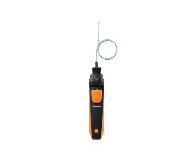 Produktfoto 1 von Testo Digitales Thermometer, 915i, Drahtlos, 1, Messelement Typ K