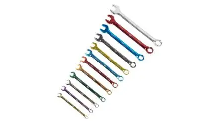 Produktfoto 1 von CK Pfeifenkopfschlüssel-Satz Ring-Maulschlüssel CrV-Stahl, 12-teilig 6 To 19 mm