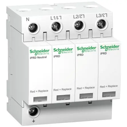 Produktfoto 1 von Schneider Electric, Überspannungsschutz, 350 V 20 kA Acti9 Acti9 Parafoudre