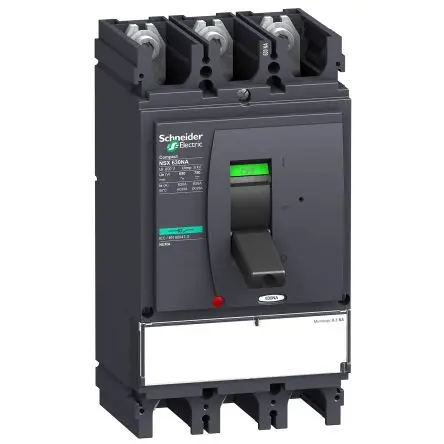 Produktfoto 1 von Schneider Electric Compact NSX630NA Trennschalter 3-polig Feststehend 630A Grau IP40 3-phasig