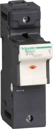Produktfoto 1 von Schneider Electric TeSyS DF, LS1/GK1 Sicherungsschalter-Trennschalter / 1-polig 125 A, 22 x 58 mm Sicherungsgröße