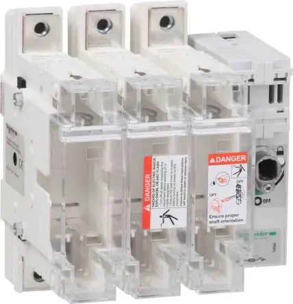 Produktfoto 1 von Schneider Electric GS2Q Sicherungstrennschalter 3-polig, 400A, 400A, 3 Schließer, TeSys, 2 Sicherungsgröße