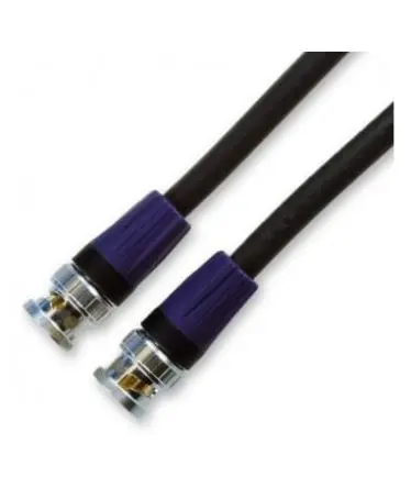 Produktfoto 1 von Van Damme BNC RG6/U SDI-Koaxialkabel, Abgeschlossen, 75 Ω, 5 m, Schwarz