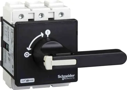 Produktfoto 1 von Schneider Electric TeSyS Vario Trennschalter 3-polig Schalter 125A Schwarz IP65 3-phasig