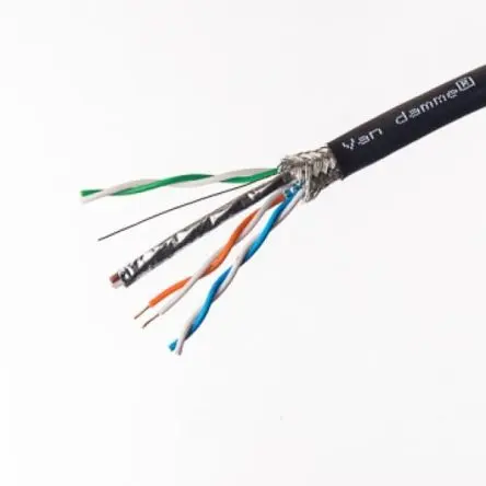 Produktfoto 1 von Van Damme TourCat Cat 7 Cat7 Ethernet-Kabel, 100 m, Schwarz Abgeschirmt Geschirmt, Aussen ø 7.8 mm Außen-ø , Polyurethan