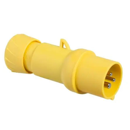 Produktfoto 1 von Schneider Electric Mureva Gehäusestecker Grau 2P+PE, 100V, 130 V, Kabel Gerade IP44 16A Phasenwender