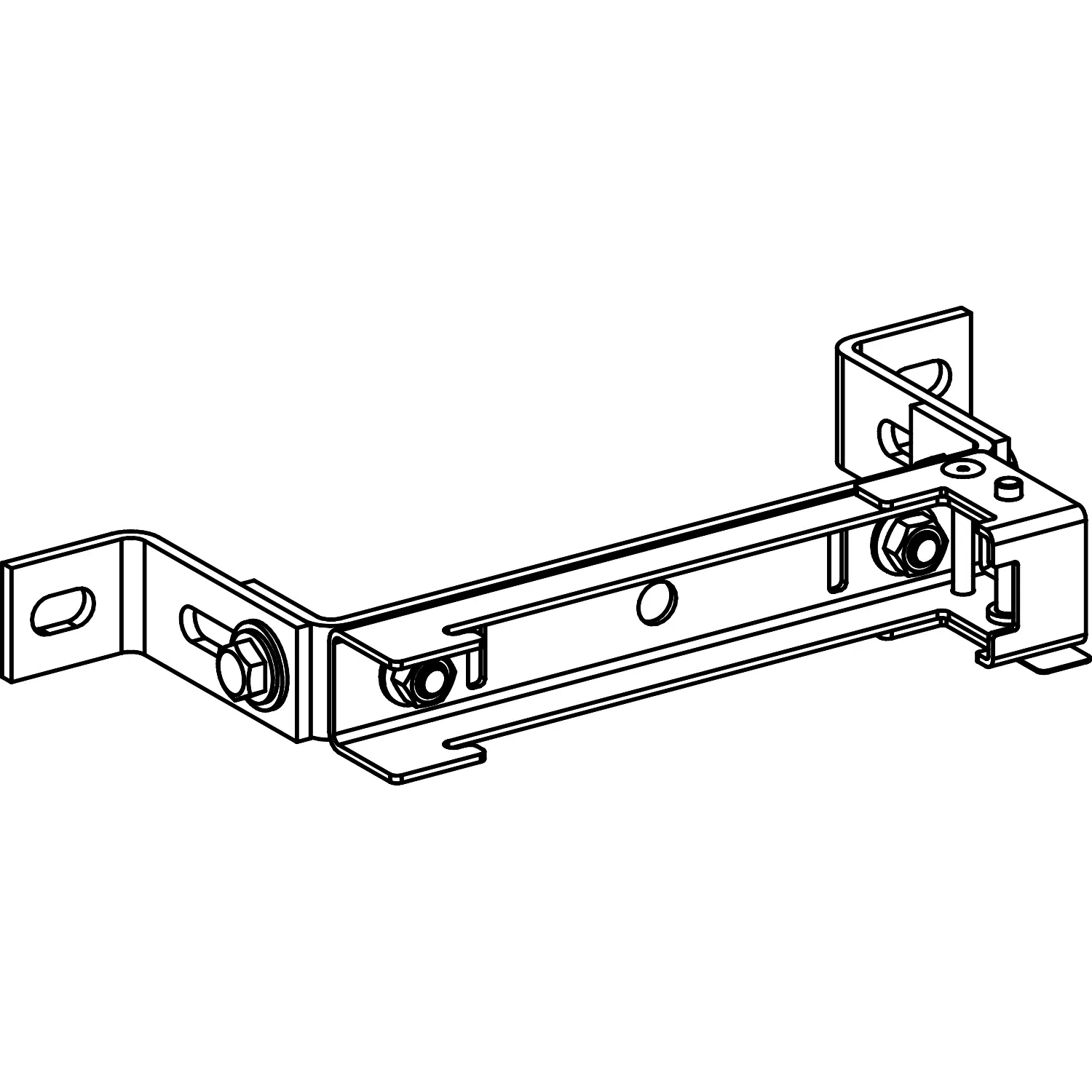 Produktfoto 1 von Schneider Electric Canalis KS Steigrohrbefestigung für Sammelschienenverteiler Steigrohrbefestigung für