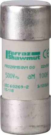 Produktfoto 1 von Schneider Electric TeSyS DF, LS1/GK1 Patronensicherung / 80A 22 x 58 mm 500V