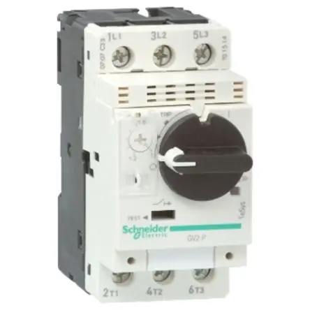 Produktfoto 1 von Schneider Electric TeSyS GV Motorschutzeinheit, 160mA Schutzschalter 690V 89mm x 45 mm Thermisch, Magnetisch