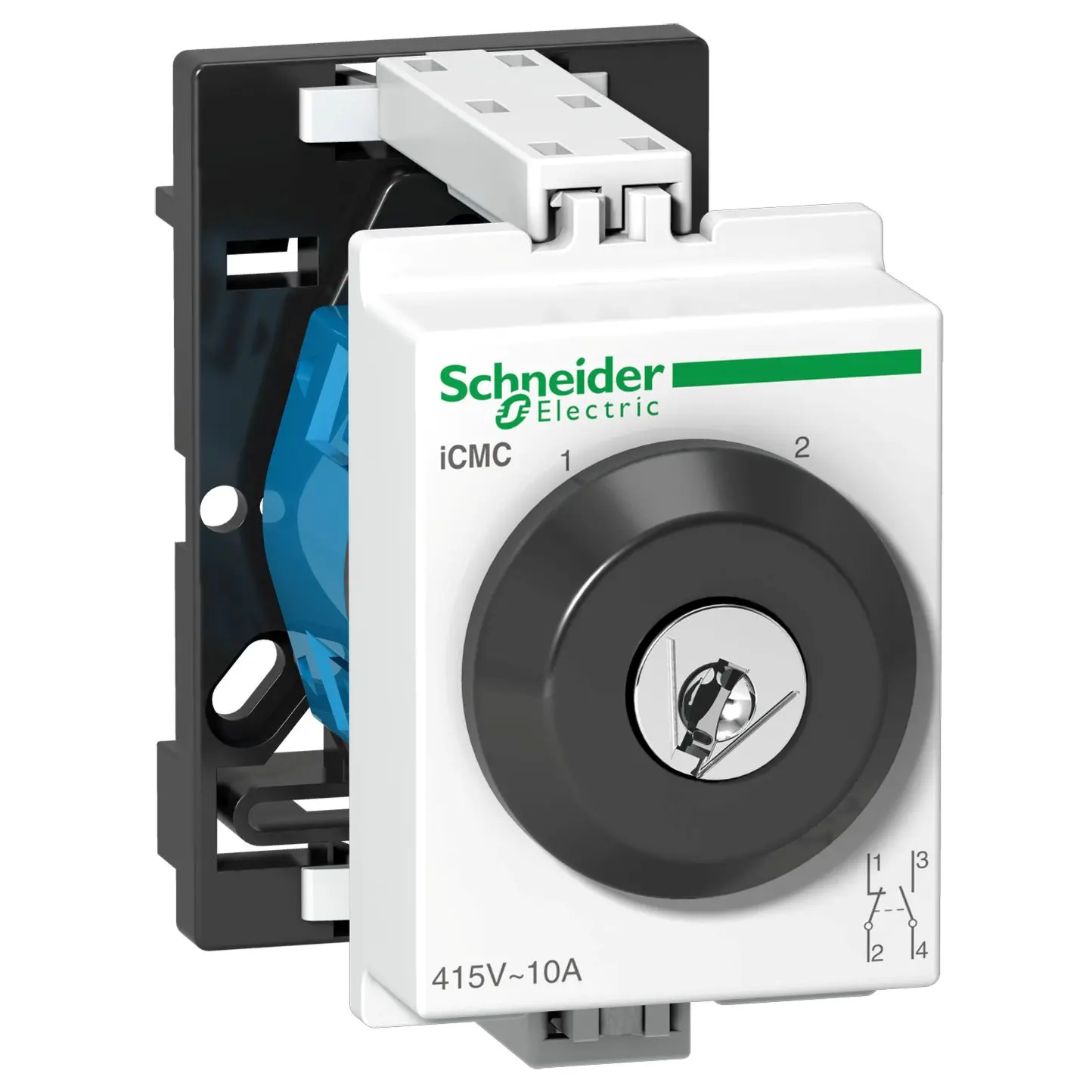 Produktfoto 1 von Schneider Electric Schlüsselschalter 2-Positionen 1-poliger Umschalter IP 40
