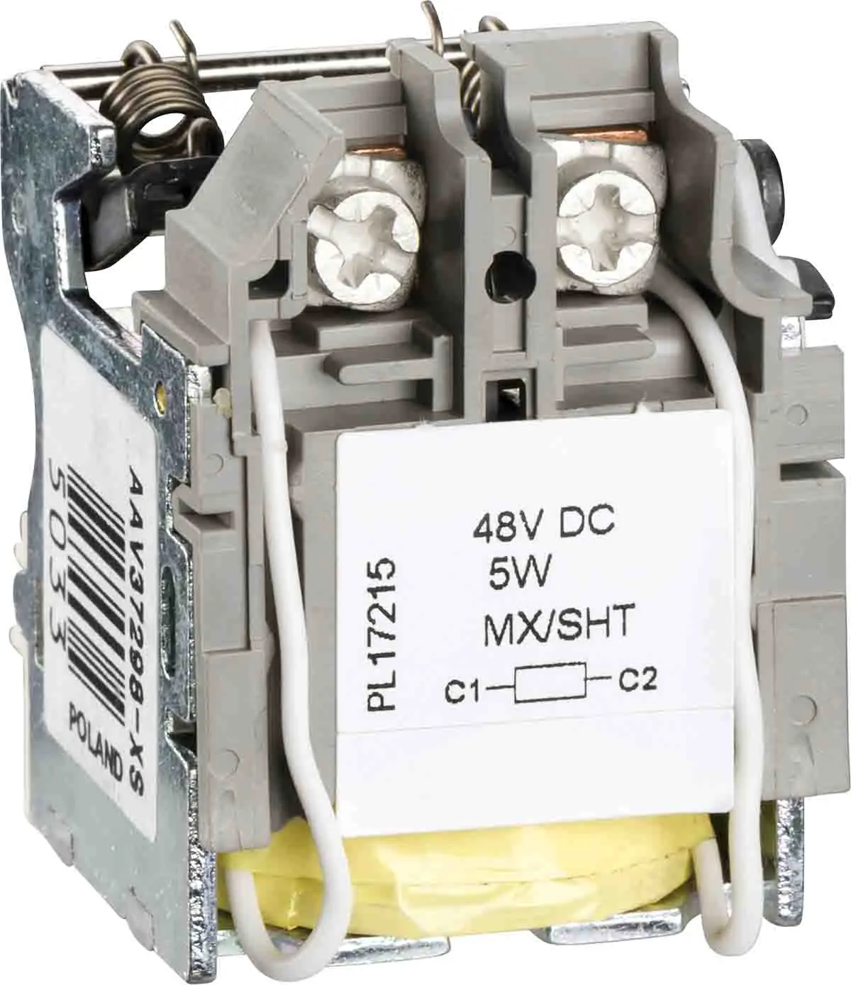Produktfoto 1 von Schneider Electric 48V ComPact NSX Lv4 Geräteschutzschalter Feststehend Shunt-Auslöser