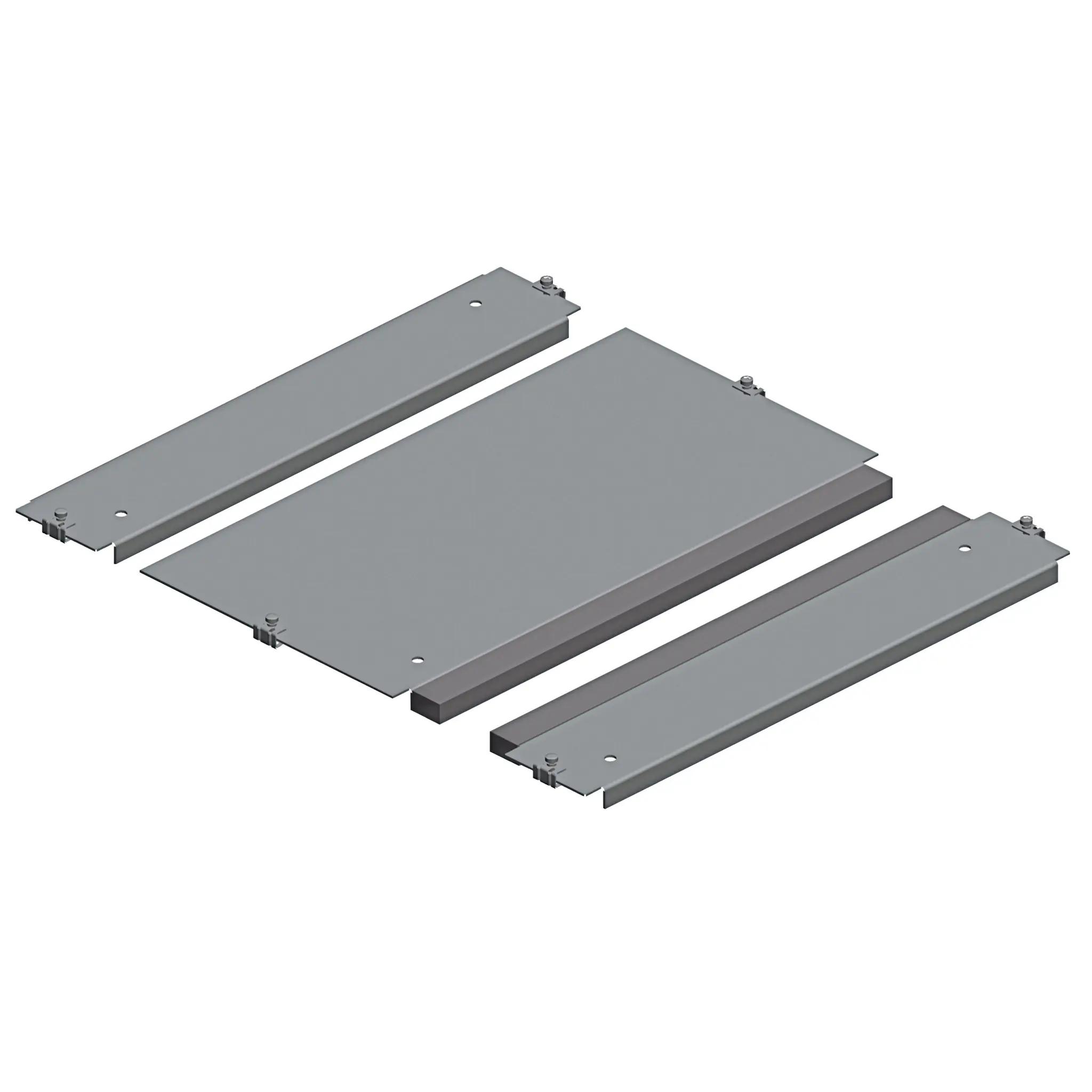 Produktfoto 1 von Schneider Electric Galvanisierter Stahl Schirmanschlussplatte, 800 mm Spacial SF x 30 mm