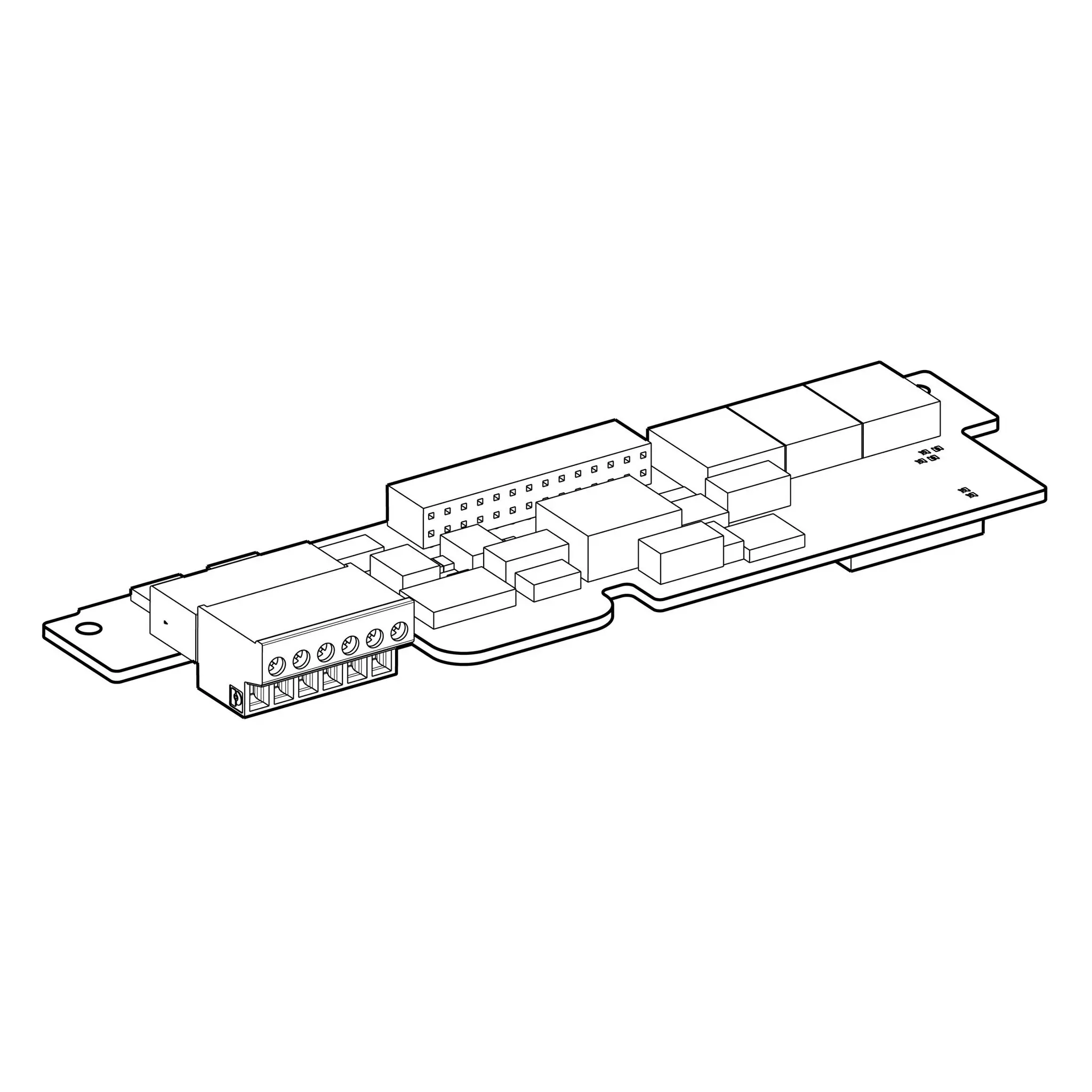 Produktfoto 1 von Schneider Electric Altivar Wechselrichtermodul Encoder-Schnittstellenkarte, für Altivar 71 Altivar 71Q