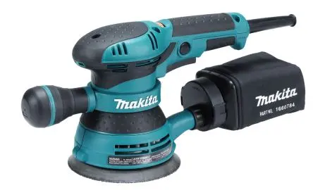 Produktfoto 1 von Makita BO5041 Mit Leitung-, 125 mm Schleifplatte, 2.8 mm Schwingkreis-Ø