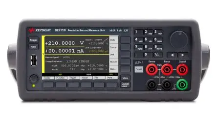 Produktfoto 1 von Keysight B2900B Sourcemeter 31,8 W, 100 nV → 210 V, 2 Ω → 200 MΩ
