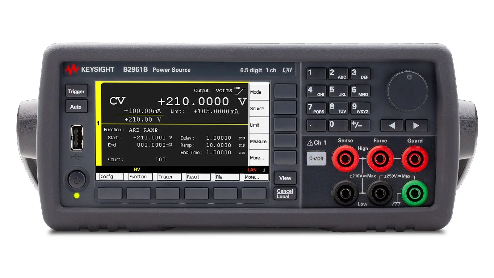 Produktfoto 1 von Keysight Technologies B2961B 1 Sourcemeter 31.8W, 100 nV to 210 V / 3 A