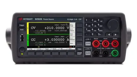 Produktfoto 1 von Keysight B2962B 2-Kanal Sourcemeter 31,8 W, 100 nV →210 V / 3 A