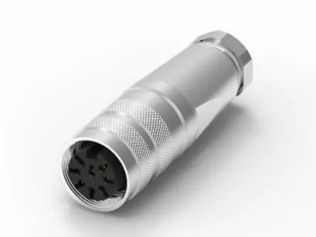 Produktfoto 1 von RS PRO WP1607BJA M16 DIN-Stecker Gerade 8-polig, 250V 5A IP67 Kabel Buchse