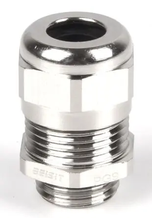 Produktfoto 1 von RS PRO Kabelverschraubung, M16 Messing vernickelt Metallisch 4 mm/ 8 mm, IP68