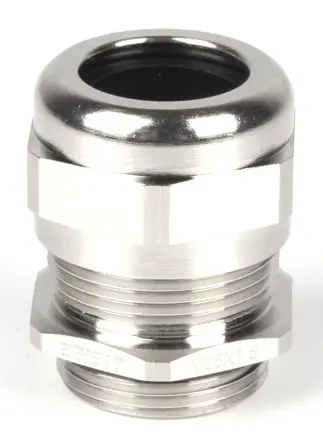 Produktfoto 1 von RS PRO Kabelverschraubung, M25 Messing vernickelt Metallisch 9 mm/ 16 mm, IP68