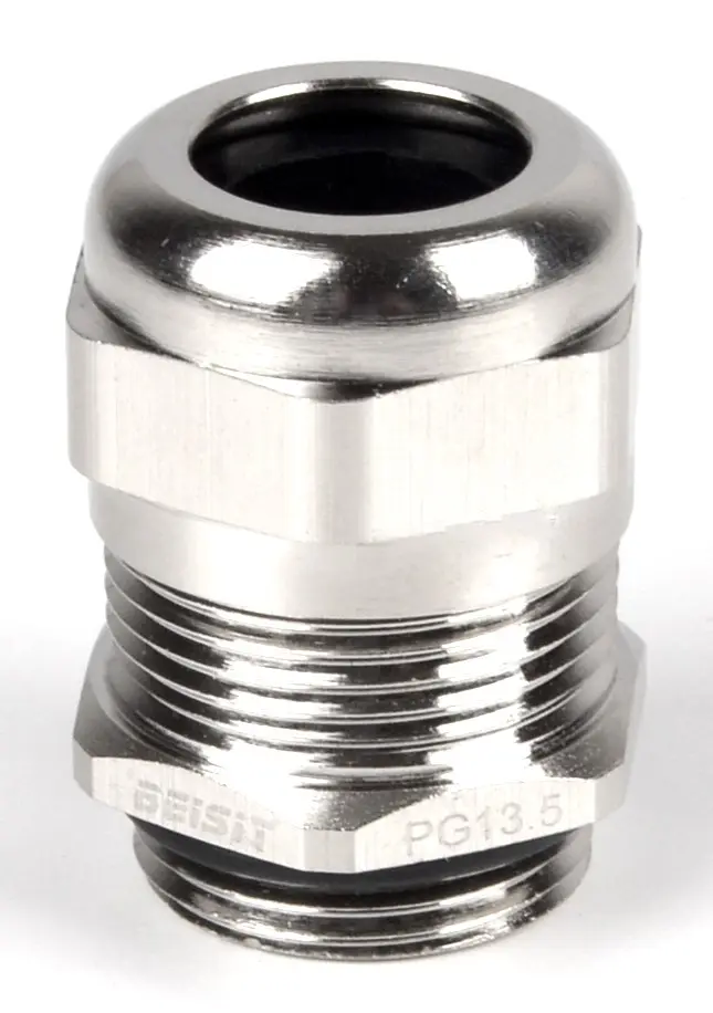 Produktfoto 1 von RS PRO Kabelverschraubung, M40 Messing vernickelt Metallisch 20 mm/ 28 mm, IP68