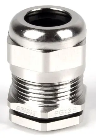 Produktfoto 1 von RS PRO Kabelverschraubung, PG11 Messing vernickelt Metallisch 5 mm/ 10 mm, IP68