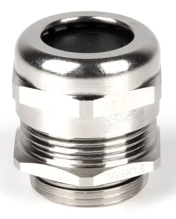 Produktfoto 1 von RS PRO Kabelverschraubung, PG13.5 Messing vernickelt Metallisch 6 mm/ 12 mm, IP68