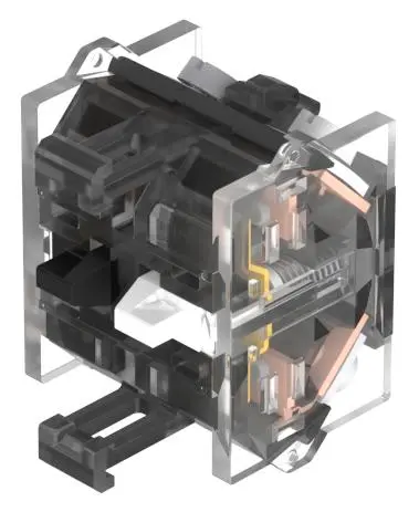 Produktfoto 1 von EAO Druckschalter-Schaltelement 1 Öffner 500 Vac für Serie 04 Schraubanschluss