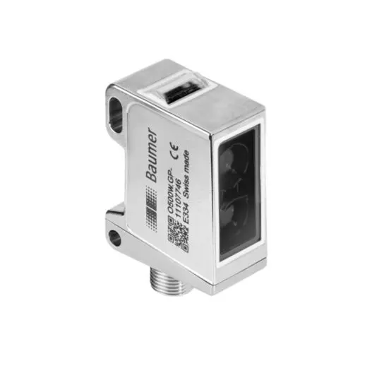 Produktfoto 1 von Baumer O500 Kubisch Optischer Sensor, Lichtschranke, Bereich 600 mm, Gegentakt Ausgang, 4-poliger M12-Steckverbinder