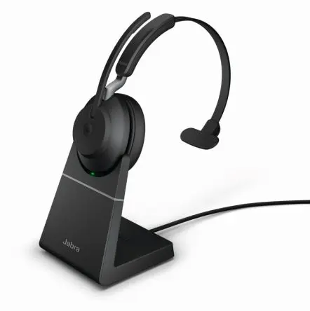 Jabra Evolve2 65 Schwarz Am Ohr