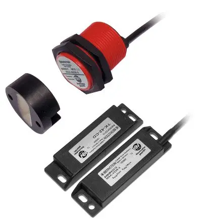 Produktfoto 1 von Bernstein AG TK-42-CD Magnetisch Schraubbefestigung Berührungsloser Sicherheitsschalter aus Polyamid 6, Magnetisch