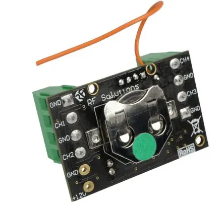 Produktfoto 1 von RF Solutions HF-Sender Übertrager HF-Sender 868 MHz FSK, LoRa moduliert, Panel
