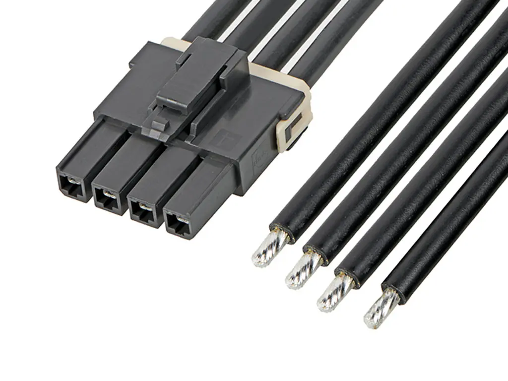 Produktfoto 1 von Molex 6 216400 Platinenstecker-Kabel Mega-Fit 6 / Mega-Fit Buchse / Buchse, 300 mm