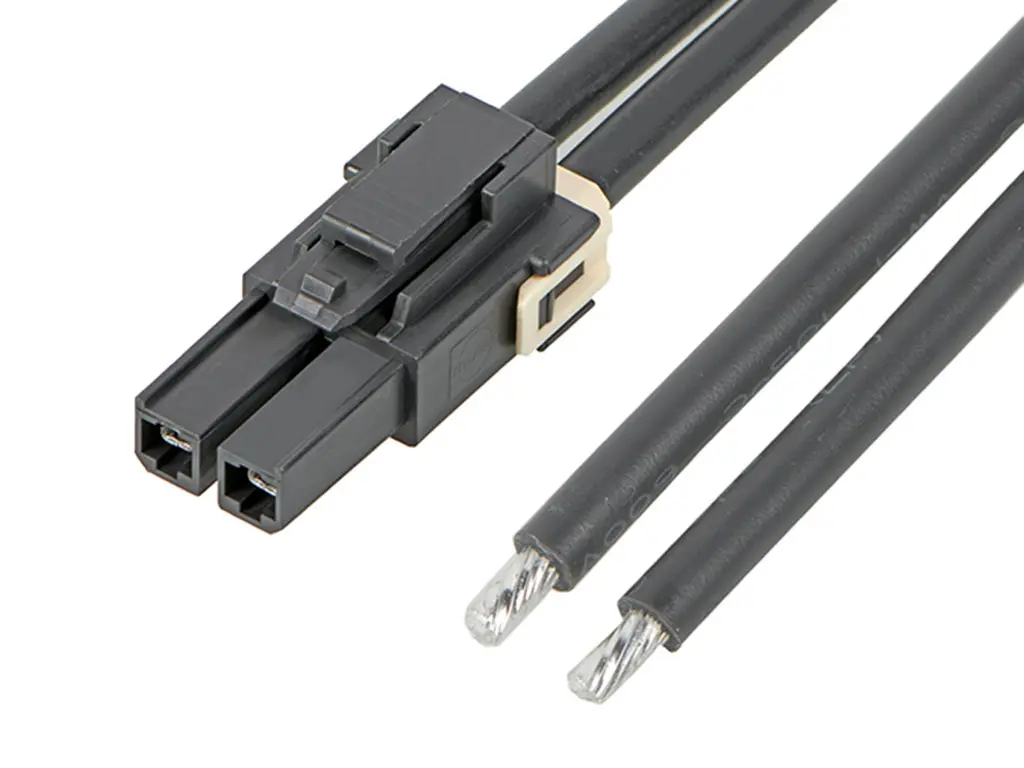 Produktfoto 1 von Molex 3 216401 Platinenstecker-Kabel Mega-Fit 2 / Nicht abgeschlossen Buchse / Stecker, 150 mm