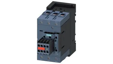 Produktfoto 1 von Siemens 3RT2 Schütz 24V ac-Spule, 3-polig, 690V / 95 A 24V 45 kW 2 Schließer/2 Öffner Motorsteuerung, Umkehrend