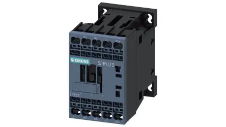 Produktfoto 1 von Siemens 3RT2 Schütz 48V ac-Spule, 4-polig, 690V / 12 A 48V 5.5 kW 2 Schließer/2 Öffner Motorsteuerung, Umkehrend