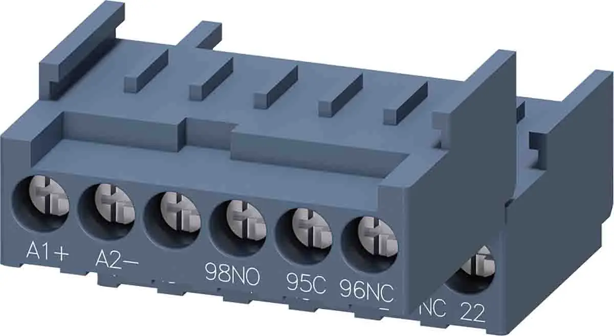 Produktfoto 1 von Siemens 3RA6920 Motor-Zubehör Steuerschaltkreis-Klemme