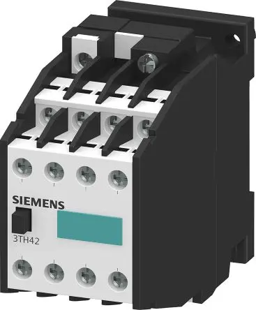 Produktfoto 1 von Siemens 3TH4 Hilfsschütz 110V ac-Spule, 8-polig, 888V / 10 A 110V ac 4 Schließer, 4 Öffner Sicherheit 4-Hilfskontakte