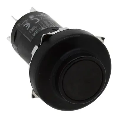 Produktfoto 1 von Idec MW Druckschalter Tastend Panel Ø 22.3 mm, 2-poliger Umschalter / 10A 110 V ac, IP66