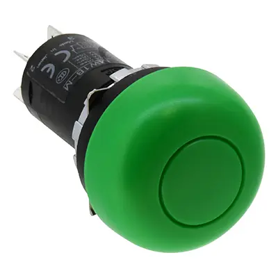 Produktfoto 1 von Idec MW Druckschalter Tastend Panel Ø 22 mm, 2-poliger Umschalter / 10 A 110 V ac, IP66