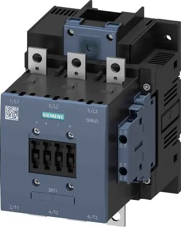 Siemens 3RT1 Schütz 240V ac-Spule, 3-polig, 690V / 275 A 240V ac 2 Schließer/2 Öffner Widerstandsbelastung