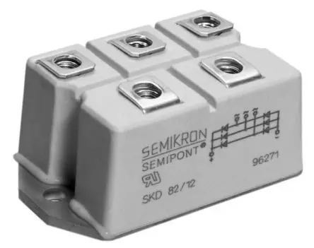Produktfoto 1 von Semikron Danfoss Diode 1200 V 750 A Panel G-36 5-Pin