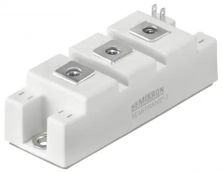 Produktfoto 1 von Semikron Danfoss IGBT-Modul / 160 A, 1200 V SEMITRANS 2 GAL Typ N-Kanal Oberfläche