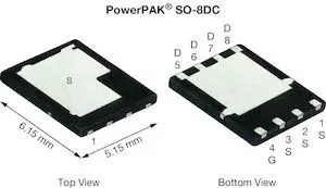 Vishay SiDR626LDP Typ N-Kanal, Oberfläche MOSFET Erweiterung 60 V / 204 A 125 W, 8-Pin SO-8