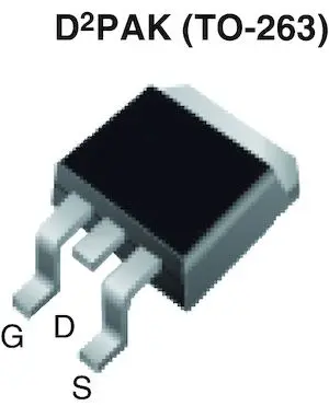 Produktfoto 1 von Vishay E Typ N-Kanal, Oberfläche Leistungs-MOSFET Erweiterung 800 V / 13 A 156 W, 3-Pin TO-263