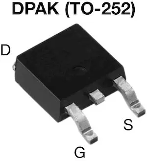 Produktfoto 1 von Vishay E Typ N-Kanal, Oberfläche Leistungs-MOSFET Erweiterung 800 V / 8 A 78 W, 3-Pin TO-252