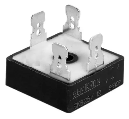 Produktfoto 1 von Semikron Danfoss Brückengleichrichter 1200 V 320 A Panel 2.2 V G-10b 4-Pin 5 mA