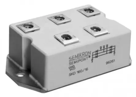 Produktfoto 1 von Semikron Danfoss Diode 1600 V 1800 A Panel G-37 5-Pin